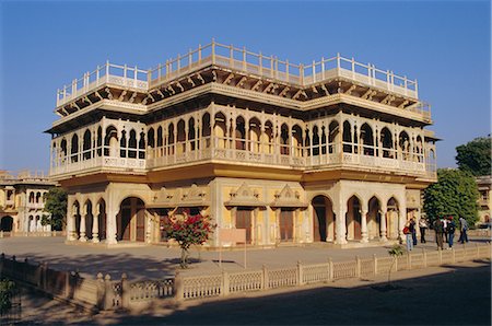 simsearch:841-02704605,k - The City Palace in Jaipur, Rajasthan, India Foto de stock - Con derechos protegidos, Código: 841-02703270