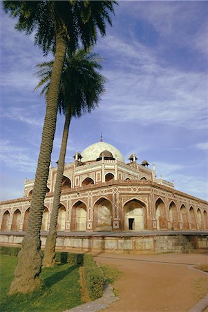 Humayun's Tomb, Delhi, India Stock Photo - Rights-Managed, Code: 841-02703306