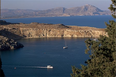 simsearch:841-03030577,k - Lindos bay, Rhodes, Dodecanese islands, Greece, Europe Stock Photo - Rights-Managed, Code: 841-02703360