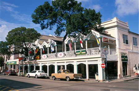 simsearch:841-02704195,k - Main Street, Frederick Street, Nassau, Bahamas, West Indies, Central America Foto de stock - Con derechos protegidos, Código: 841-02703460