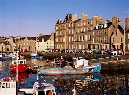 fishing boats scotland - Kirkwall harbour, Mainland, Orkneys, Scotland, United Kingdom, Europe Stock Photo - Rights-Managed, Code: 841-02703772