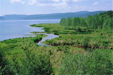 Listvianka, Lake Baikal, Siberia, Russia Stock Photo - Rights-Managed, Code: 841-02714277
