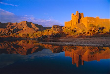 Ait Hamou ou Said Kasbah, Draa Valley, Morocco, North Africa Foto de stock - Con derechos protegidos, Código: 841-02714303