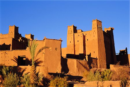Kasbah de ait Benhaddou, Ouarzazate, Maroc, Nord Afrique Photographie de stock - Rights-Managed, Code: 841-02714310