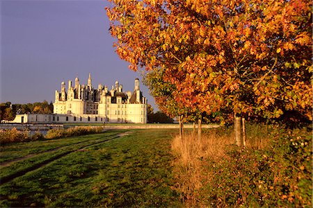 Chateau of Chambord, UNESCO World Heritage Site, Loir et Cher, Region de la Loire, Loire Valley, France, Europe Foto de stock - Con derechos protegidos, Código: 841-02714484