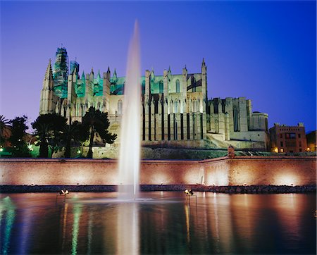 palma de mallorca cathedral - Palma cathédrale, Palma, Majorque, îles Baléares, Espagne Photographie de stock - Rights-Managed, Code: 841-02714731