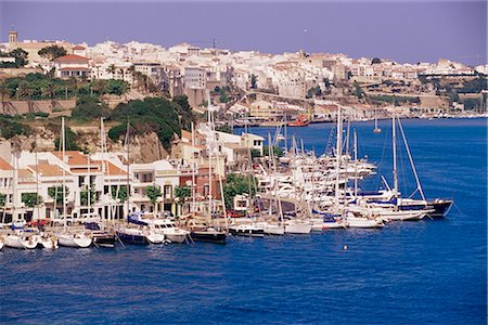 Harbour, Mao', Minorca, Balearic Islands, Spain, Mediterranean, Europe Stock Photo - Rights-Managed, Code: 841-02714788