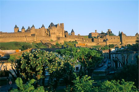 simsearch:841-02901519,k - The medieval city of Carcassonne, UNESCO World Heritage Site, Aude, Languedoc Roussillon, France, Europe Stock Photo - Rights-Managed, Code: 841-02715276
