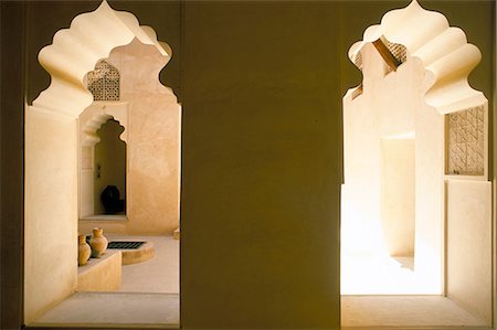 Jabrin castle, Nizwa region, Sultanate of Oman, Middle East Foto de stock - Direito Controlado, Número: 841-02715418