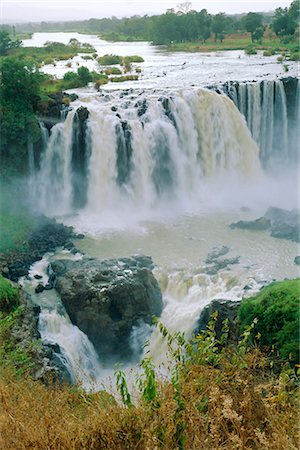 The Blue Nile, waterfalls near Lake Tana, Abyssinian Highlands, Gondor region, Ethiopia, Africa Foto de stock - Con derechos protegidos, Código: 841-02715467
