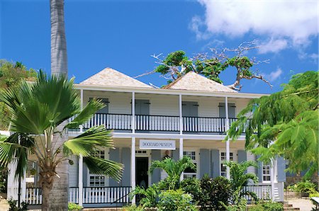 Nelson's house, Nelson's Dockyard, English Harbour, Antigua, Leeward Islands, West Indies, Caribbean, Central America Stock Photo - Rights-Managed, Code: 841-02715493