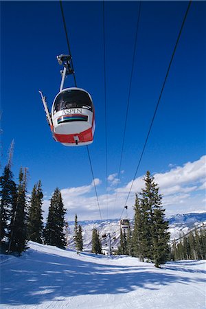 Espe Skilift, Colorado, Vereinigte Staaten Stockbilder - Lizenzpflichtiges, Bildnummer: 841-02715644