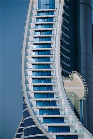 Jumeirah Beach Hotel, Dubai, United Arab Emirates, Middle East Stock Photo - Rights-Managed, Code: 841-02715896