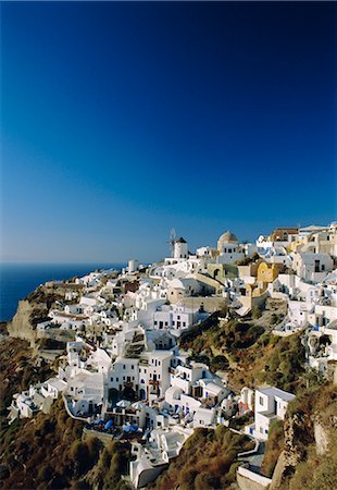Thira (Fira), Santorini, Cyclades Islands, Greece, Europe Stock Photo - Rights-Managed, Code: 841-02715936