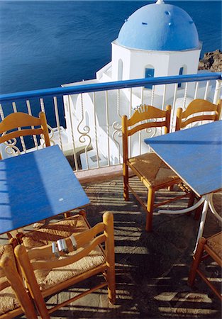 Thira (Fira), Santorini, Cyclades Islands, Greece, Europe Stock Photo - Rights-Managed, Code: 841-02715937