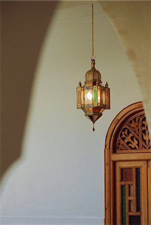 decorative arches for doorways - Lantern, Morocco Stock Photo - Rights-Managed, Code: 841-02716004
