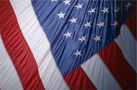 simsearch:600-08353483,k - Close-up of the American flag, stars and stripes, United States of America, North America Stock Photo - Rights-Managed, Code: 841-02716150