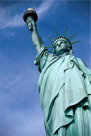 simsearch:622-02758098,k - Statue of Liberty, New York City, New York, United States of America, North America Fotografie stock - Rights-Managed, Codice: 841-02716169