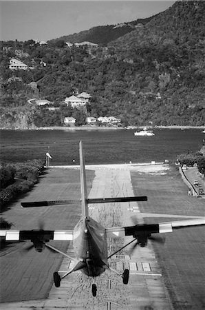 st barth - Airport, St. Barthelemy, French West Indies Stock Photo - Rights-Managed, Code: 841-02716578