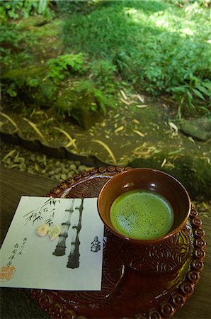 Cérémonie du thé dans la forêt de bambous, ville de Kamakura, préfecture de Kanagawa, Japon, Asie Photographie de stock - Rights-Managed, Code: 841-02716824