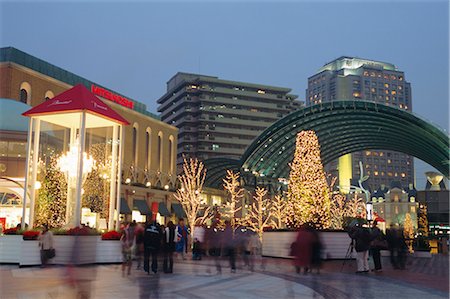 Christmas illuminations, Ebisu, Tokyo, Japan Stock Photo - Rights-Managed, Code: 841-02716871