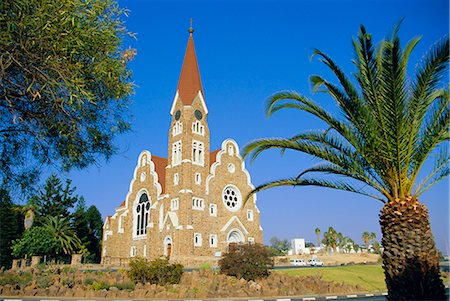 Church, Windhoek, Namibia Stock Photo - Rights-Managed, Code: 841-02716953
