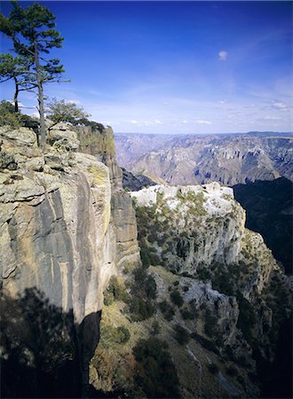 Copper Canyon, Sierra Tarahumara, Sierra Madre, Chihuahua, Mexico, Central America Foto de stock - Direito Controlado, Número: 841-02717093