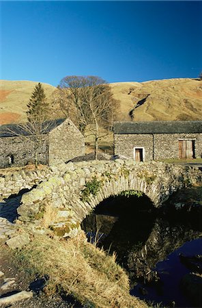 Watendlath village, Lake District, Cumbria, England, United Kingdom, Europe Foto de stock - Con derechos protegidos, Código: 841-02717930