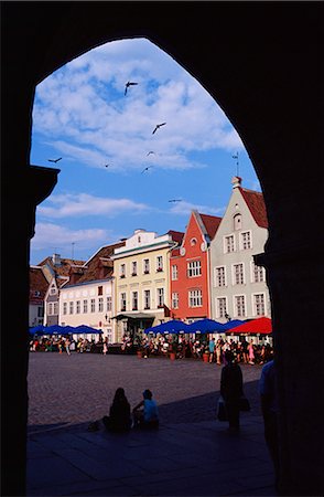 simsearch:841-02899802,k - Old Town, UNESCO World Heritage Site, Tallinn, Estonia, Baltic States, Europe Foto de stock - Con derechos protegidos, Código: 841-02718437