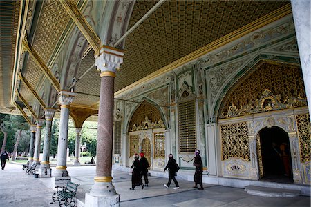 Topkapi Palace, the Imperial Council chamber, Istanbul, Turkey, Europe Foto de stock - Con derechos protegidos, Código: 841-02718465