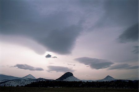 Three small peaks near painted hills, Central Oregon, United States of America, North America Foto de stock - Con derechos protegidos, Código: 841-02718641