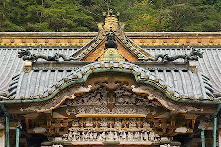 Main Hall, Tosho-gu Shrine, Nikko, Central Honshu (Chubu), Japan, Asia Foto de stock - Con derechos protegidos, Código: 841-02718781