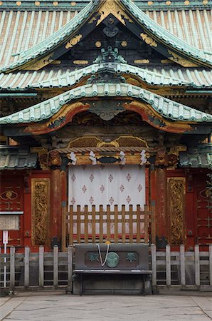 simsearch:855-02986999,k - Ueno Toshogu Shrine, Tokyo, Central Honshu (Chubu), Japan, Asia Foto de stock - Con derechos protegidos, Código: 841-02718797