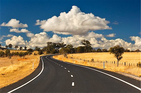photos of australian roads - Road, near Armidale, New South Wales, Australia, Pacific Stock Photo - Rights-Managed, Code: 841-02719268