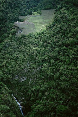 simsearch:841-02718649,k - Huinay Huayna ruins, Inca Trail, Peru, South America Foto de stock - Con derechos protegidos, Código: 841-02719645