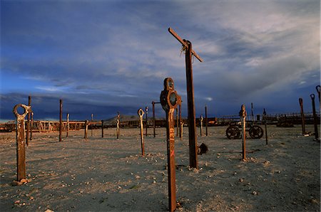 Zug Friedhof, Uyuni, Bolivien, Südamerika Stockbilder - Lizenzpflichtiges, Bildnummer: 841-02719673