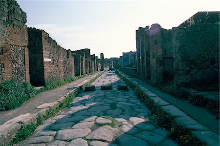 pompeii - Via di Nola, Pompeii, Campania, Italy, Europe Stock Photo - Rights-Managed, Code: 841-02719708