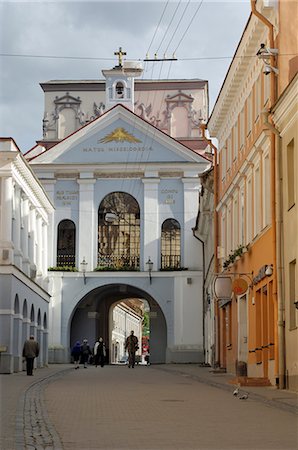 Gate of Dawn, Vilnius, Lithuania, Baltic States, Europe Stock Photo - Rights-Managed, Code: 841-02719735