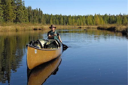 Canoë-kayak sur la rivière pou, eaux limitrophes Canoe Area Wilderness, Superior National Forest, Minnesota, États-Unis d'Amérique, North America Photographie de stock - Rights-Managed, Code: 841-02719773