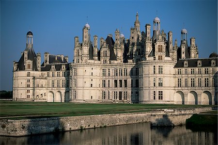 simsearch:841-02713210,k - Château de Chambord, patrimoine mondial UNESCO, Loir-et-Cher, vallée de la Loire, Centre, France, Europe Photographie de stock - Rights-Managed, Code: 841-02710023