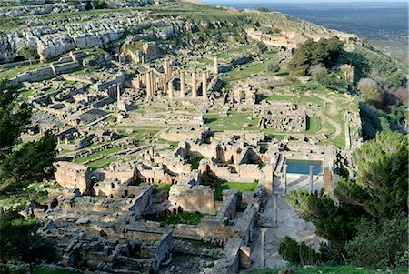 Übersicht, Kyrene, UNESCO World Heritage Site, Libyen, Nordafrika, Afrika Stockbilder - Lizenzpflichtiges, Bildnummer: 841-02710220