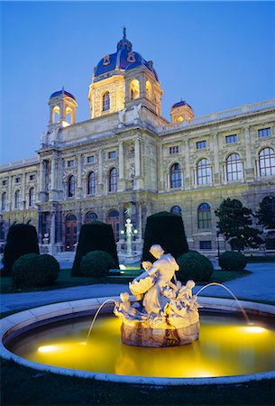 Museum of Fine Art, Vienna, Austria Foto de stock - Con derechos protegidos, Código: 841-02710335