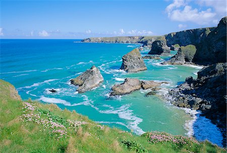 simsearch:841-02712665,k - Bedruthan Steps, north coast, Cornwall, England, UK Stock Photo - Rights-Managed, Code: 841-02710469