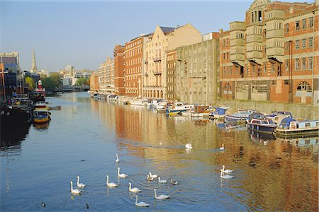 Redcliffe Wharf, Bristol Harbour, Bristol, England, UK Stock Photo - Rights-Managed, Code: 841-02710575