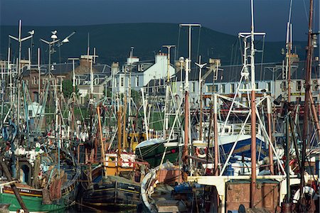 strathclyde - Crowded harbour at Girvan, Strathclyde, Scotland, United Kingdom, Europe Foto de stock - Con derechos protegidos, Código: 841-02710572