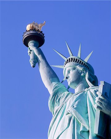 simsearch:841-02993160,k - Close-up of the Statue of Liberty in New York, United States of America Stock Photo - Rights-Managed, Code: 841-02710641