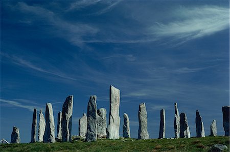 simsearch:841-02710836,k - Cercle de pierres de Callanish, Lewis, Hébrides extérieures, Western Isles, Écosse, Royaume-Uni, Europe Photographie de stock - Rights-Managed, Code: 841-02710741