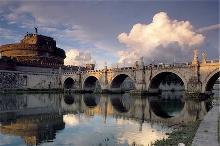 simsearch:841-02706433,k - Castel St. Angelo, Rome, Lazio, Italy, Europe Foto de stock - Con derechos protegidos, Código: 841-02710772