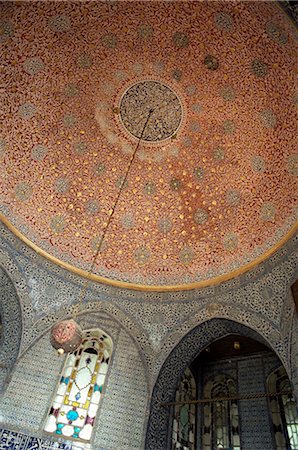 Interior, Baghdad Kiosk, Topkapi Palace, UNESCO World Heritage Site, Istanbul, Turkey, Europe, Eurasia Foto de stock - Con derechos protegidos, Código: 841-02710866