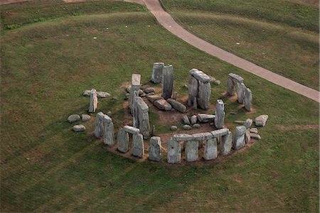 salisbury plains - Vue aérienne de Stonehenge, patrimoine mondial de l'UNESCO, la plaine de Salisbury, Wiltshire, Angleterre, Royaume-Uni, Europe Photographie de stock - Rights-Managed, Code: 841-02710917